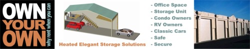 Rent your own garage - heated storage solutions in Lakewood, Gig Harbor Washington